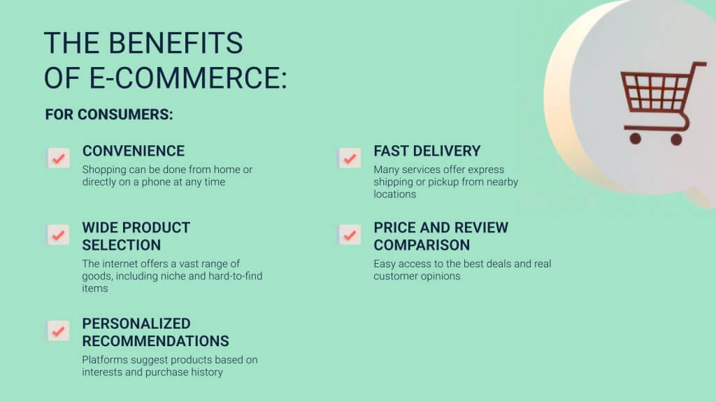 Advantages of E-Commerce For Consumers