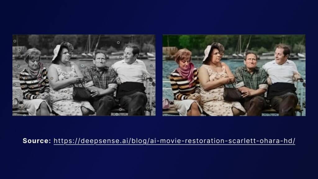 Neural network improves the quality of old films