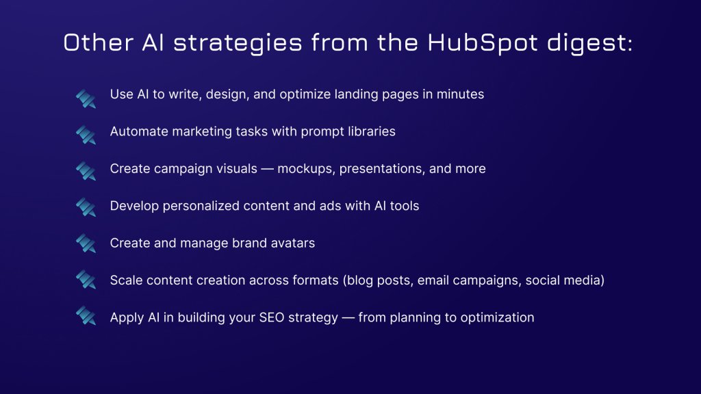 More AI Strategies from HubSpot