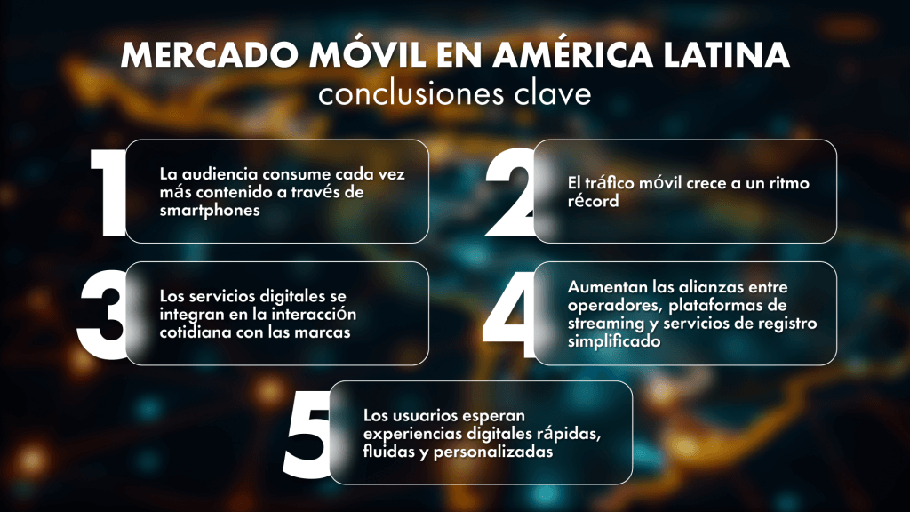 El mercado móvil en América Latina