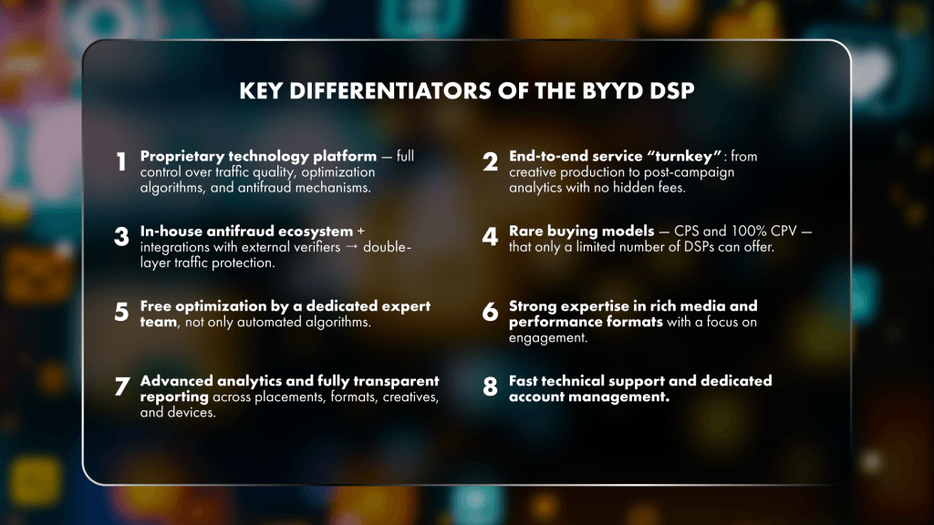 BYYD Advantages 