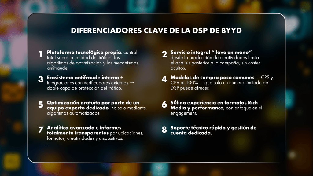 Ventajas de BYYD