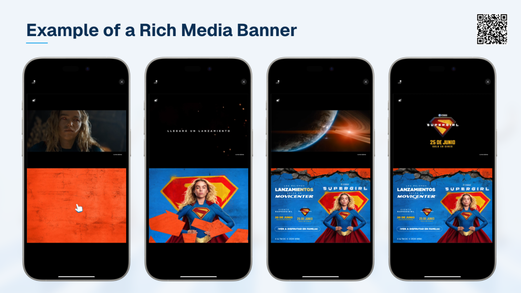 Example of a Rich Media banner 