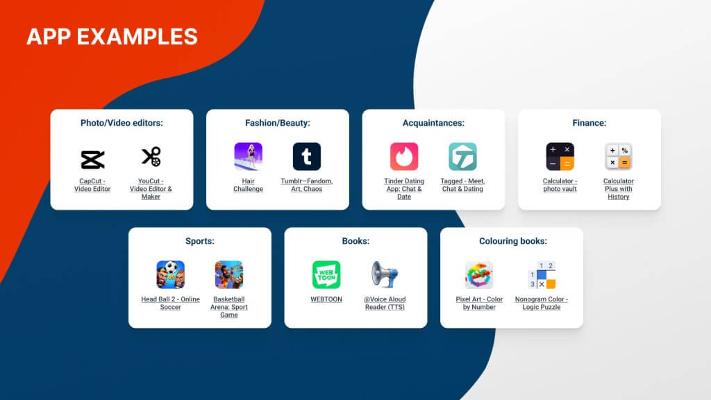 app examples byyd