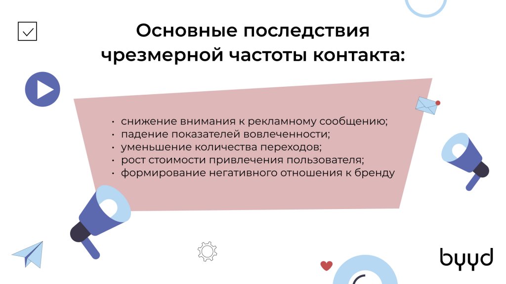 Основные последствия чрезмерной частоты контакта