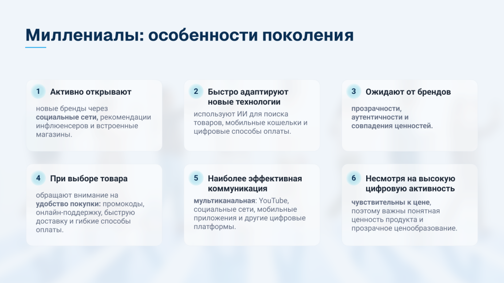 миллениалы особенности поколения