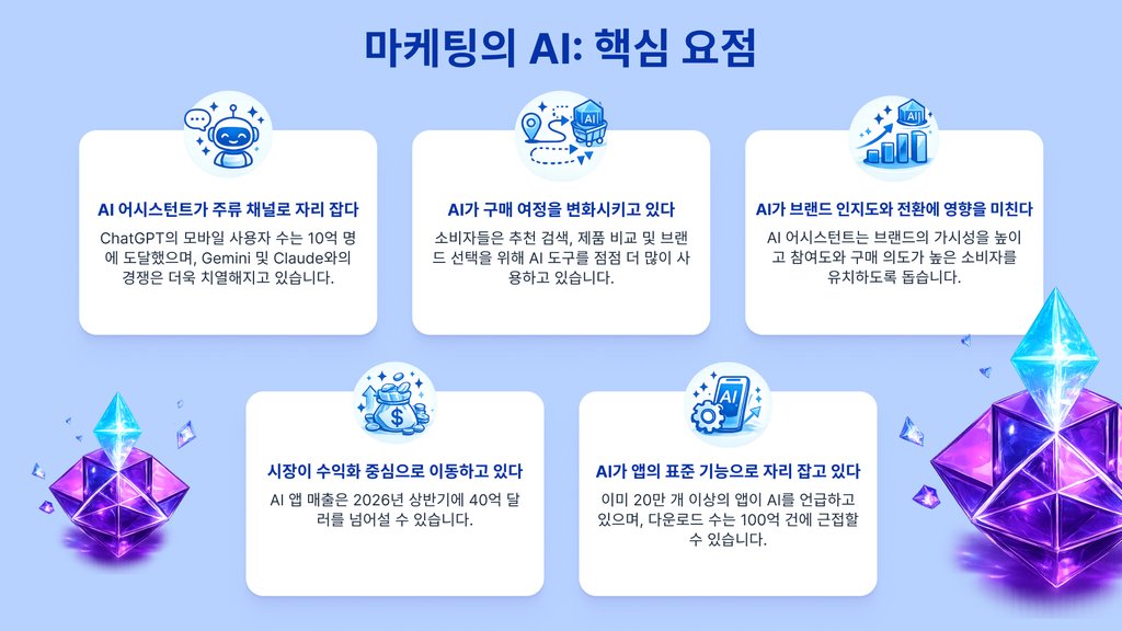 2026년 마케팅에서의 AI