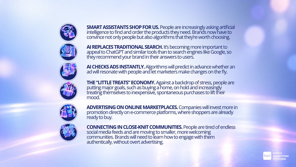 marketing trends summary