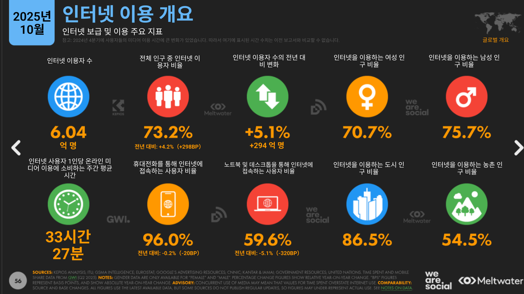 인터넷 이용 개요